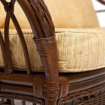 Комплект уличной мебели из ротанга Clara коричневый варинант исполнения - 5 | Loft Concept в Санкт-петербурге