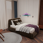 Подвесной вязаный светильник в двухцветном исполнении «Двойной Токио»  варинант исполнения - 3 | Loft Concept в Санкт-петербурге