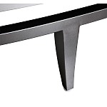 Комод фактурный серебристый с дверцами Silver Chest of Drawers варинант исполнения - 3 | Loft Concept в Санкт-петербурге