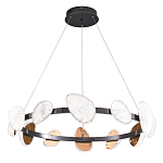 Люстра подвесная круглая с овальными плафонами Iona chandelier варинант исполнения - 6 | Loft Concept в Санкт-петербурге