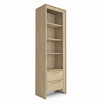  Стеллаж 2 ящика 4 открытые полки Flowchart 60 см варинант исполнения - 2 | Loft Concept в Санкт-петербурге