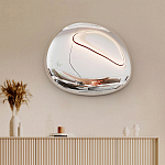 Абстрактная скульптура на стену в виде капли воды Water Outline варинант исполнения - 4 | Loft Concept в Санкт-петербурге