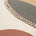 Подушка декоративная с геометрическим узором и плетенными вставками Divine Abstractions варинант исполнения - 2 | Loft Concept в Санкт-петербурге