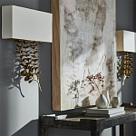 Бра Brass Eucalyptus Branches Lampshade Wall Lamp варинант исполнения - 3 | Loft Concept в Санкт-петербурге