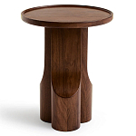 Приставной столик из массива дерева Walnut Triple варинант исполнения - 3 | Loft Concept в Санкт-петербурге