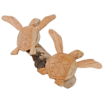 Статуэтка из дерева черепахи Animals of the World 25 варинант исполнения - 2 | Loft Concept в Санкт-петербурге