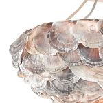 Потолочный светильник с каскадным абажуром из ракушек Sea Ravens варинант исполнения - 1 | Loft Concept в Санкт-петербурге