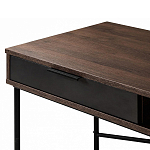 Стол рабочий в стиле лофт с ящиком и нишей для хранения Urban Style Space 2 варинант исполнения - 2 | Loft Concept в Санкт-петербурге