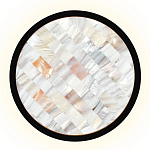 Бра в форме диска с перламутровыми прямоугольниками из морской ракушки Touch of Marine Charm варинант исполнения - 5 | Loft Concept в Санкт-петербурге