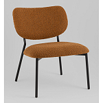 Кресло лаунж Jamie букле горчичный варинант исполнения - 1 | Loft Concept в Санкт-петербурге