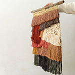 Текстильное Панно с бахромой варинант исполнения - 3 | Loft Concept в Санкт-петербурге