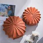 Ваза керамическая в виде круглой терракотовой морской раковины Galapagos варинант исполнения - 5 | Loft Concept в Санкт-петербурге