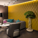 Гипсовая 3D Панель M-36 варинант исполнения - 2 | Loft Concept в Санкт-петербурге