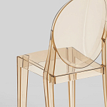 Прозрачный стул с янтарным оттенком LOUIS GHOST CHAIR варинант исполнения - 6 | Loft Concept в Санкт-петербурге