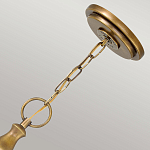 Люстра подвесная цвета латунь с прозрачным овальным стеклянным плафоном Hinkley варинант исполнения - 3 | Loft Concept в Санкт-петербурге