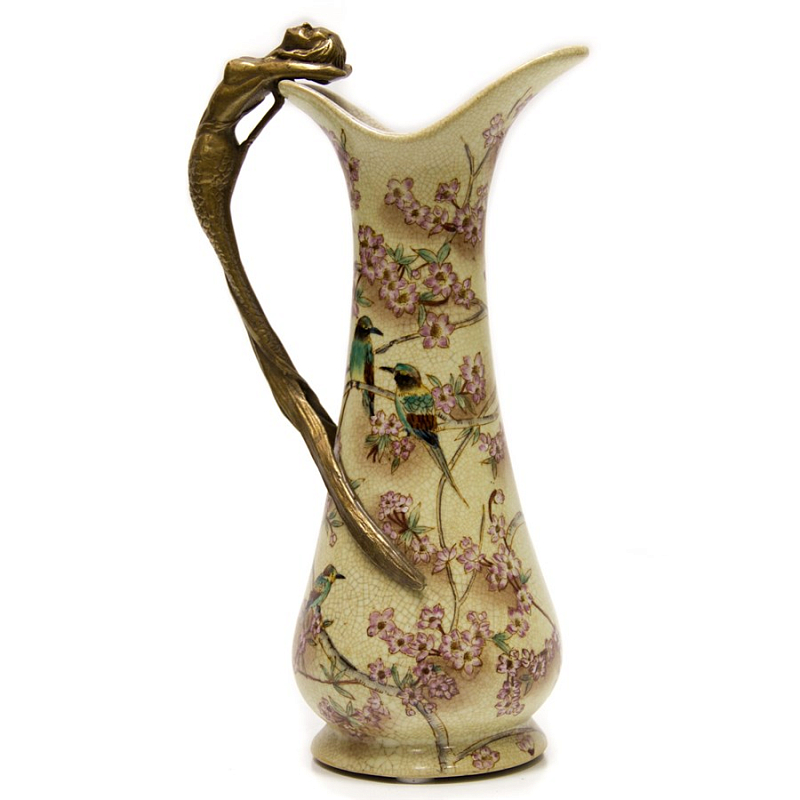 Кувшин Birds in Sakura Мульти Бронза в Санкт-петербурге | Loft Concept 
