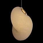 Подвесной светильник белый с фигурным тканевым плафоном White Whirlwinds варинант исполнения - 4 | Loft Concept в Санкт-петербурге