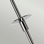 Подвесной светильник хромированного цвета с граненым прозрачным стеклянным плафоном Elstead Lighting варинант исполнения - 6 | Loft Concept в Санкт-петербурге