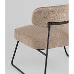 Кресло лаунж Kate букле капучино варинант исполнения - 3 | Loft Concept в Санкт-петербурге