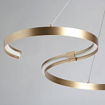 Люстра подвесная светодиодная в виде волнообразной ленты Ribbon Vortex варинант исполнения - 23 | Loft Concept в Санкт-петербурге