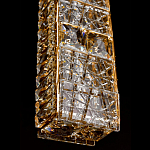 Подвесной светильник прямоугольный с фактурным хрустальным плафоном Light Delight варинант исполнения - 6 | Loft Concept в Санкт-петербурге