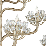 Люстра в виде растения Silver Flower Glade варинант исполнения - 1 | Loft Concept в Санкт-петербурге