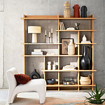 Ваза декоративная из натурального плетеного бамбука Bamboo Decor 32 варинант исполнения - 3 | Loft Concept в Санкт-петербурге