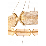 Люстра кольцевая с текстурным природным рисунком IceFlame варинант исполнения - 5 | Loft Concept в Санкт-петербурге