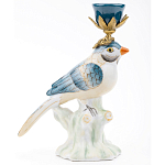 Фарфоровый подсвечник с птицей Eden Garden варинант исполнения - 2 | Loft Concept в Санкт-петербурге