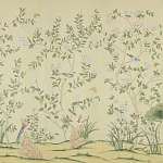 Обои ручная роспись Askew Verdigris  варинант исполнения - 5 | Loft Concept в Санкт-петербурге