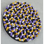 Панно «Цветение виолы» варинант исполнения - 2 | Loft Concept в Санкт-петербурге