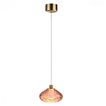 Подвесной светильник с прозрачным стеклянным плафоном округлой формы Effervia  варинант исполнения - 4 | Loft Concept в Санкт-петербурге