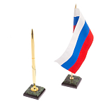 Настольный письменный набор из нефрита на ножках Executive Recruitment варинант исполнения - 4 | Loft Concept в Санкт-петербурге