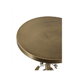 Столик золотистый с цветочной композицией на основании Forest Fairy Tale варинант исполнения - 6 | Loft Concept в Санкт-петербурге