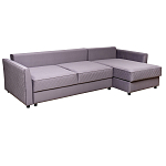 Диван трехместный раскладной Giorgio Sofa серый варинант исполнения - 2 | Loft Concept в Санкт-петербурге